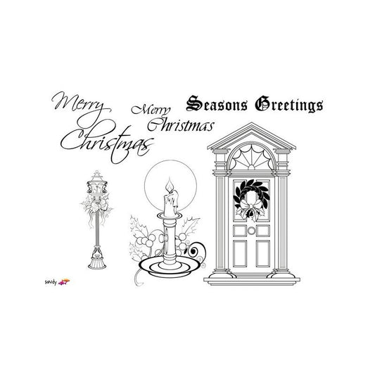 Xmas image and sentiments