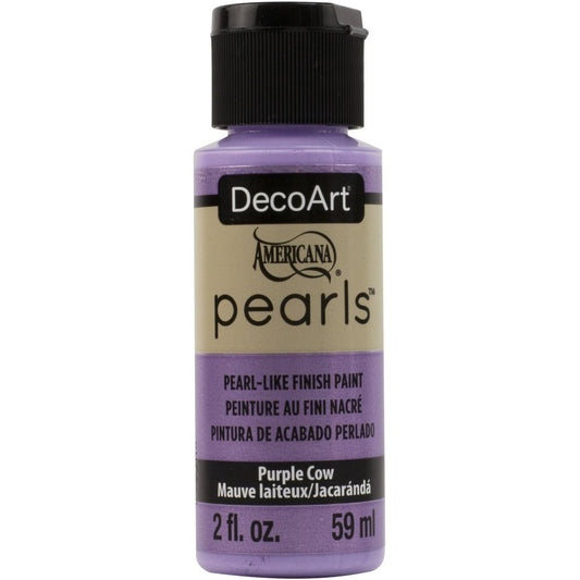 DecoArt Purple Cow Americana Pearls - 2oz