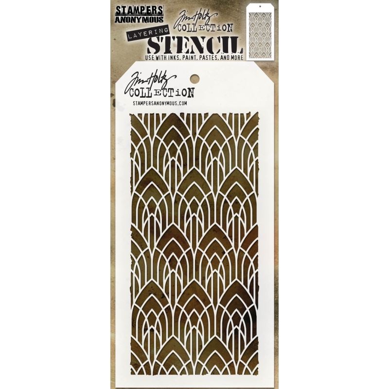 Tim Holtz - DECO ARCH - LAYERED STENCIL