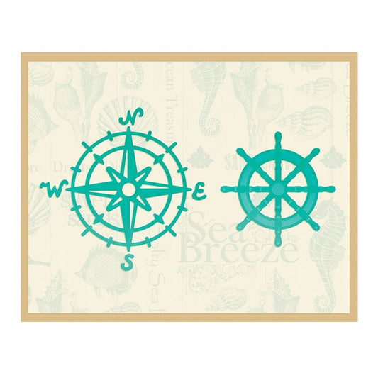 Con Compass & Wheel