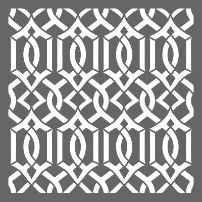 DecoArt Lattice Stencil