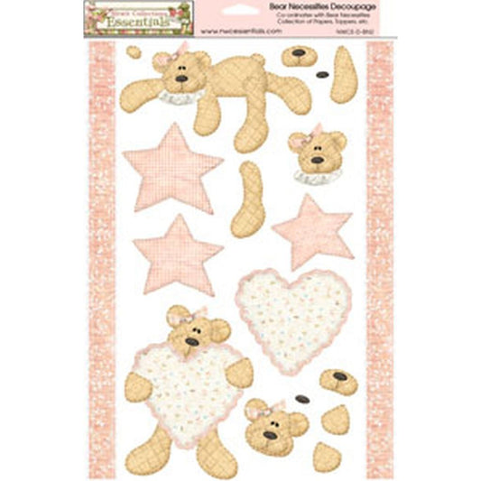 BN Girl Decoupage A4 10 Sheets