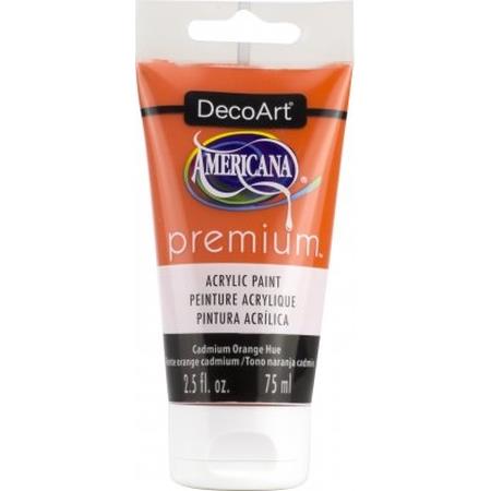 DecoArt Cadmium Orange Hue Premium Acrylic