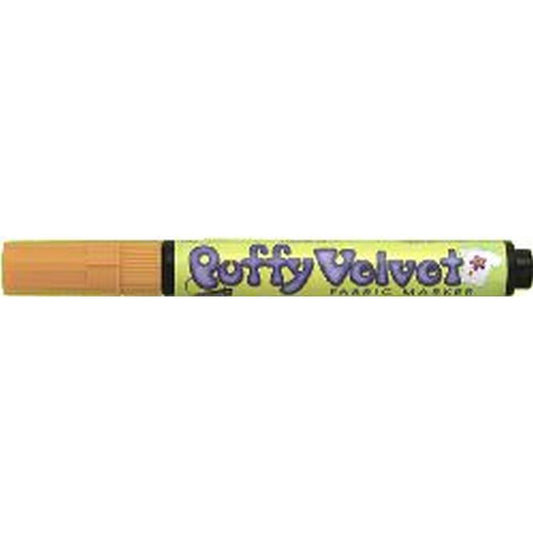 Puffy Velvet Fluorescent Orang