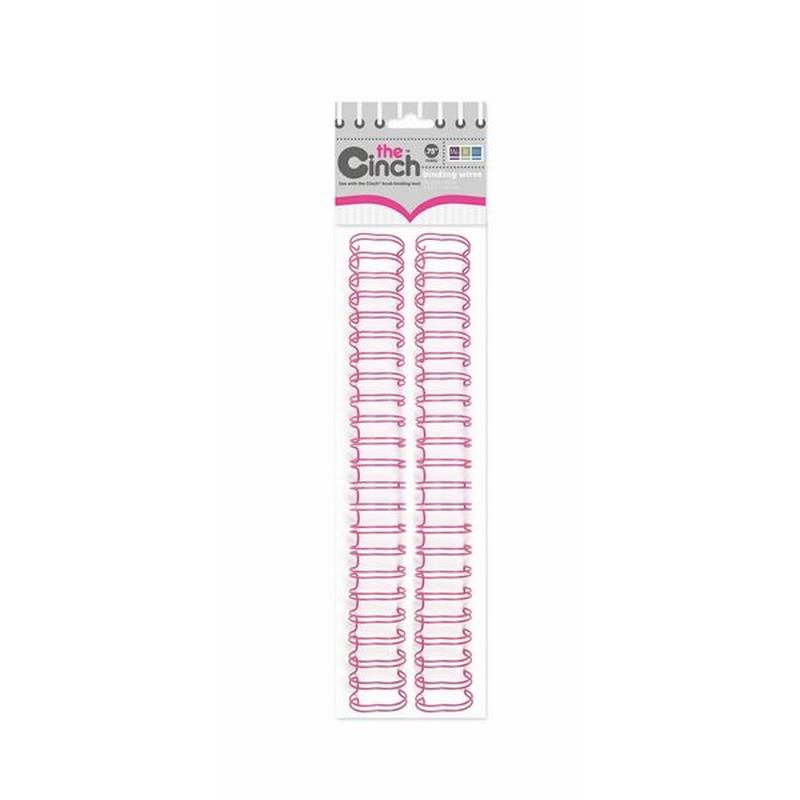 Cinch Wire Binders Rosey .75"Sold in Singles