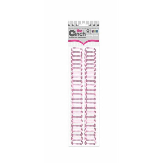 Cinch Wire Binders Rosey .75"Sold in Singles