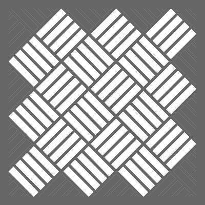 DecoArt Basketweave Stencil