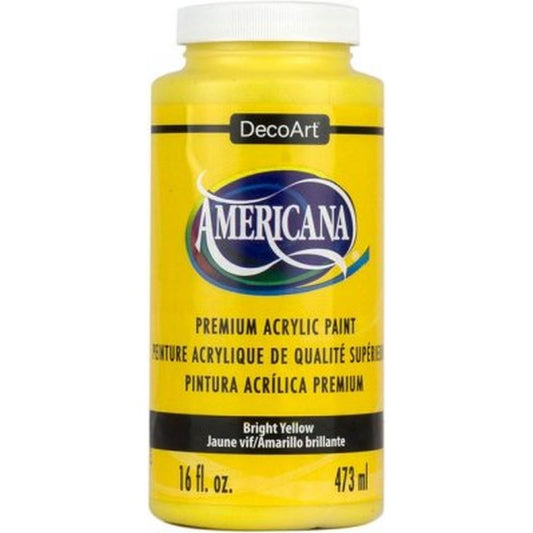 DecoArt Bright Yellow Americana Acrylic Paint