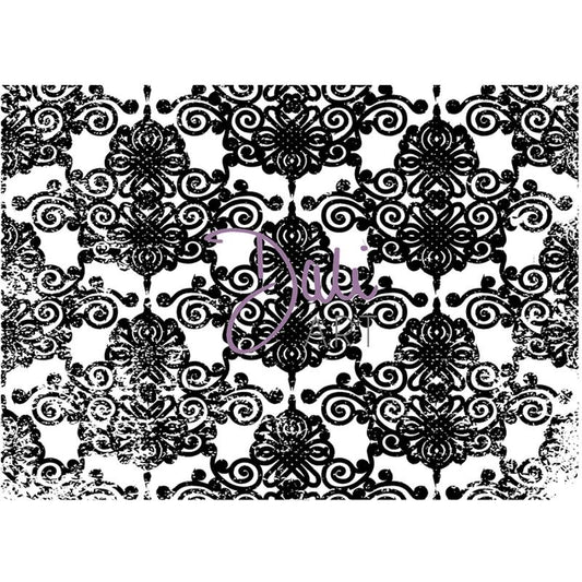 Tim Holtz - Henna Pattern 133mm x 95mm- Stamp