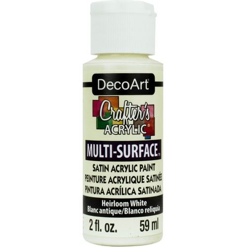 DecoArt Heirloom White Crafters Multi-Surface 2oz