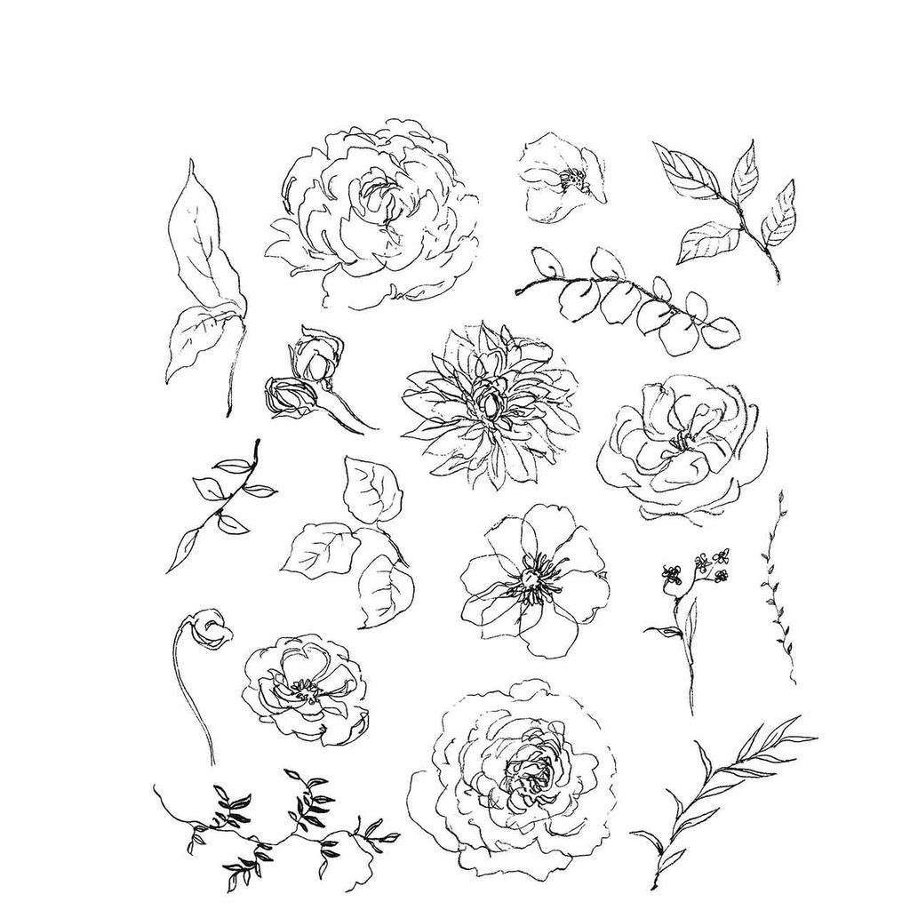 Tim Holtz - FLORAL ELEMENTS