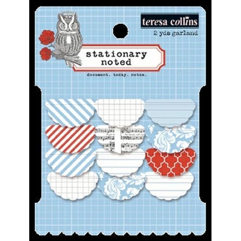Stationery Noted Garland Sold in Singles