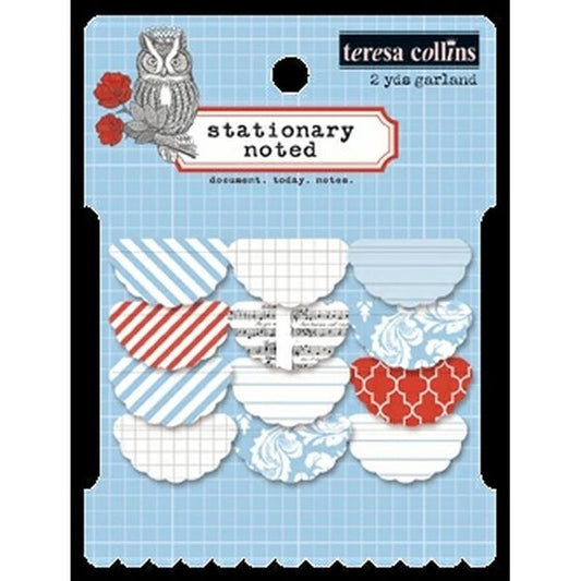 Stationery Noted Garland Sold in Singles