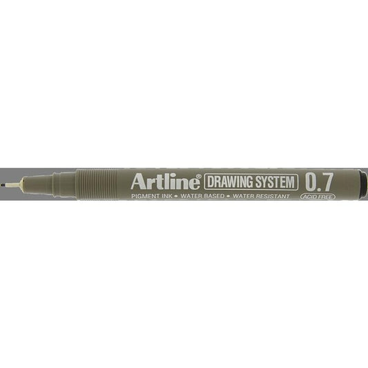 EK237 0.7 Drawing Pen Black Sold in boxes of 12s