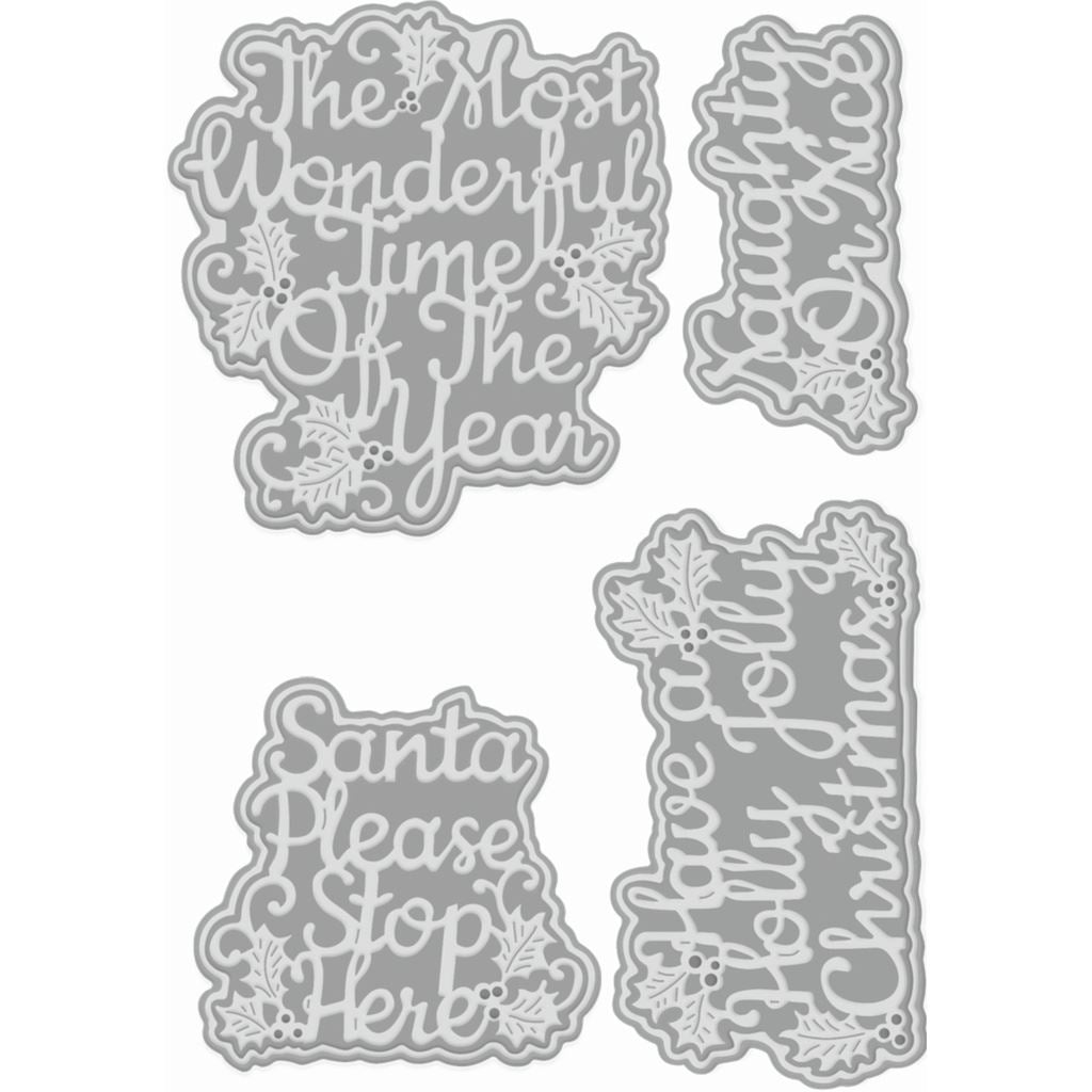 Naughty or Nice Sweet Dixie Cutting Die