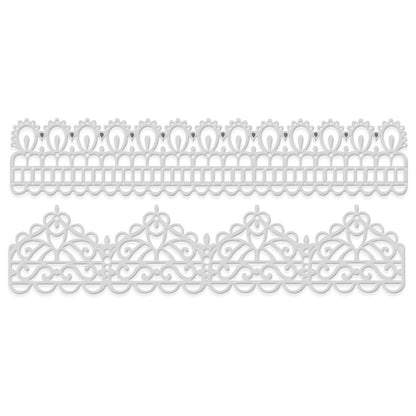 Delicate Lace Border Sweet Dixie Cutting Die