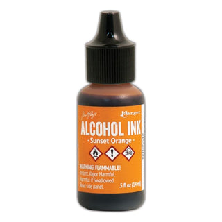 Tim Holtz - Alcohol Ink Brights Sunset Orange