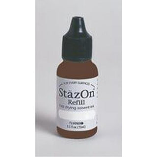 Timber Brown StazOn On Reinker