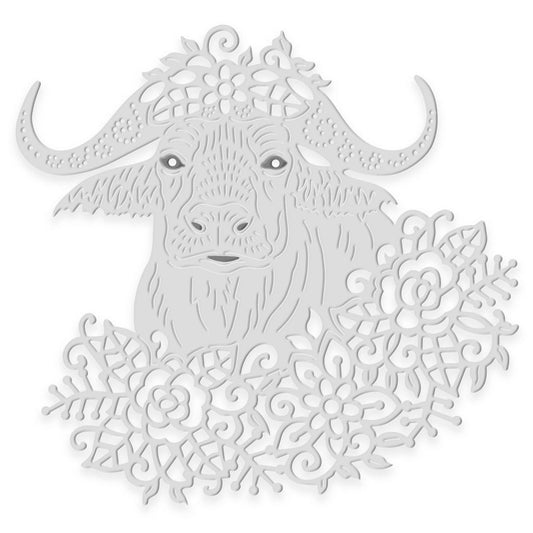 Floral Buffalo - Sweet Dixie Cutting Die