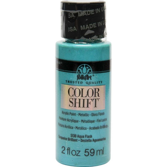 Aqua Flash FolkArt Colour Shift 2oz