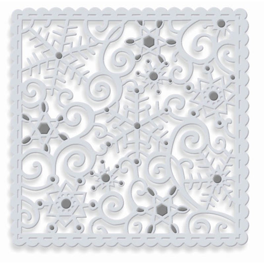 SD Sparkling Snowflakes Square Sweet Dixie Cutting Die