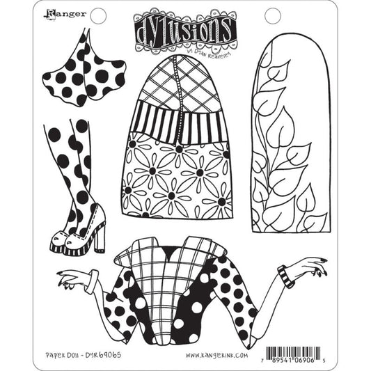 Stamp Paper Doll