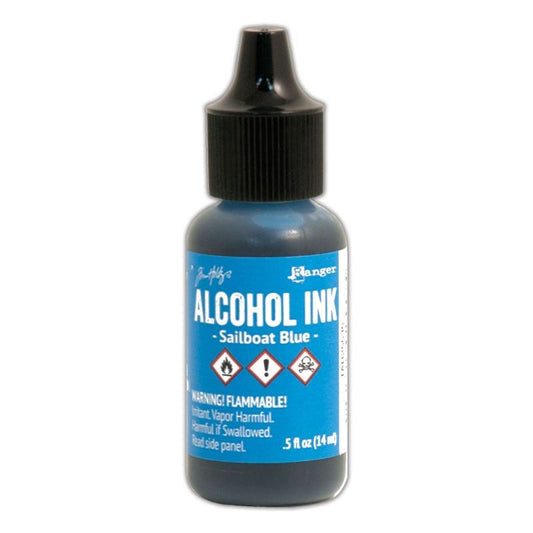 Tim Holtz - Alcohol Ink Brights Sailboat Blue