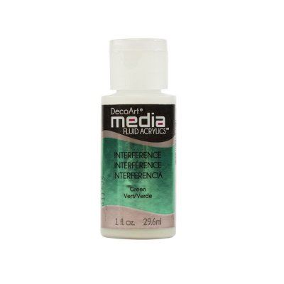 DecoArt Green interference(Media Paint)