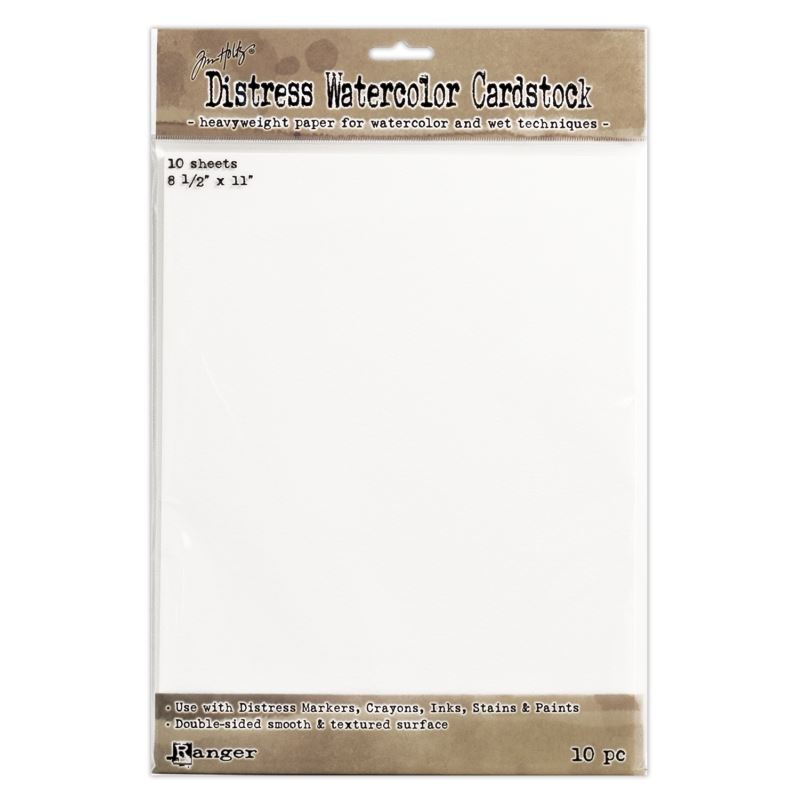 Tim Holtz - Distress Watercolour Cardstock 10 Pack