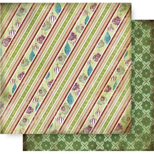 Ct Bauble Stripe Sold in Pack of 10 Sheets