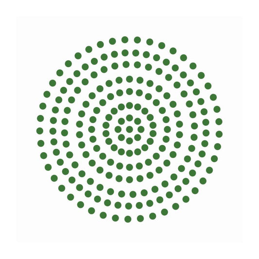 Con Emerald Green 3mm Pearls (206)