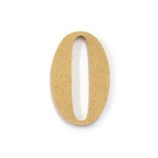 Wooden Letters & Shapes - Medium 0 - 60mm