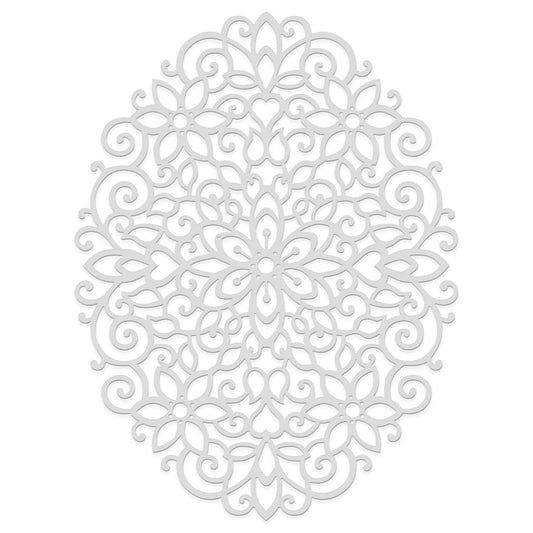 Floral Filigree Oval - Sweet Dixie Cutting Die