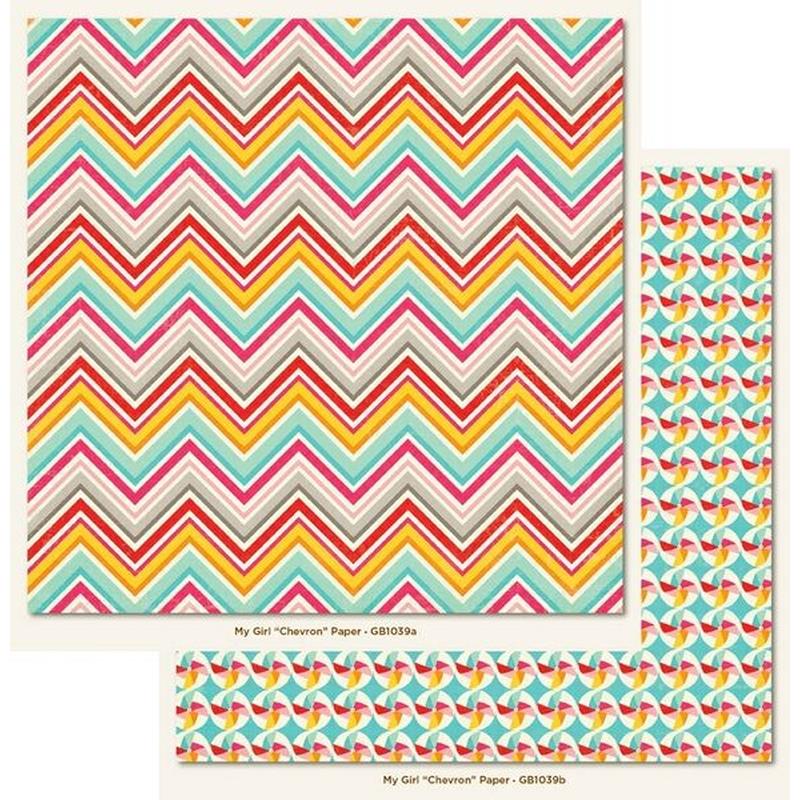 My Girl Chevron Paper