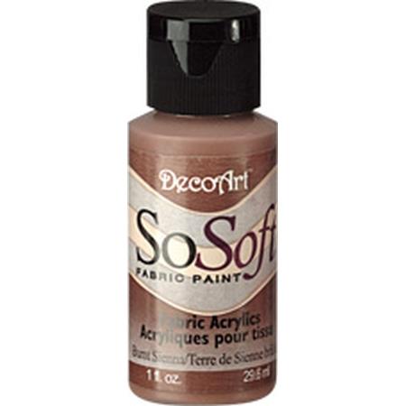 DecoArt Burnt Sienna SoSoft 1oz