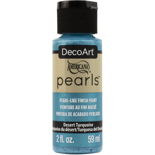 DecoArt Desert Turquoise Americana Pearls -