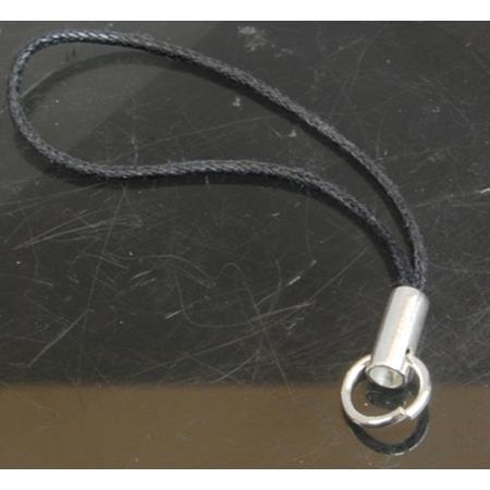 Silver Mobile Phone Charm Fitting