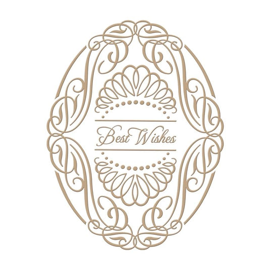 Elegant Oval Glorious Glimmer Plate