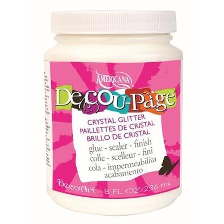 DecoArt Decou-Page Crystal Glitter - Wide P