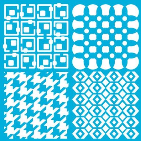 DecoArt Retro Red MM stencil