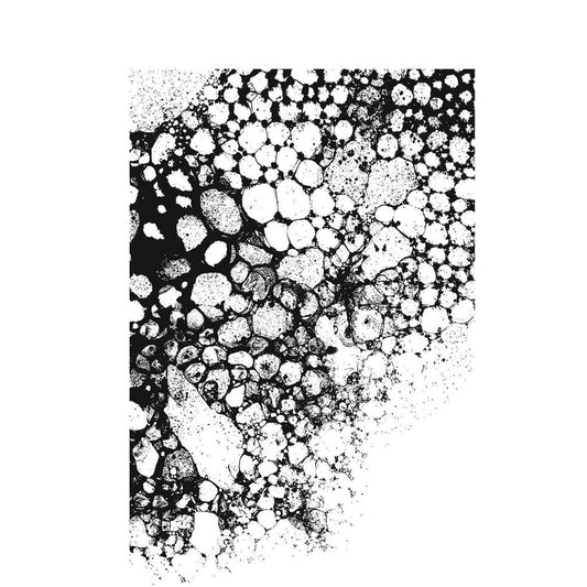 Tim Holtz - BUBBLES, W/GRIDBLOCK