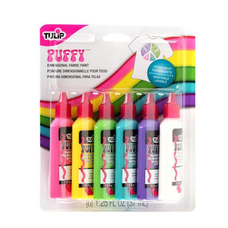 Tulip Slick Puffy Dimensional Fabric Paint 6 pack