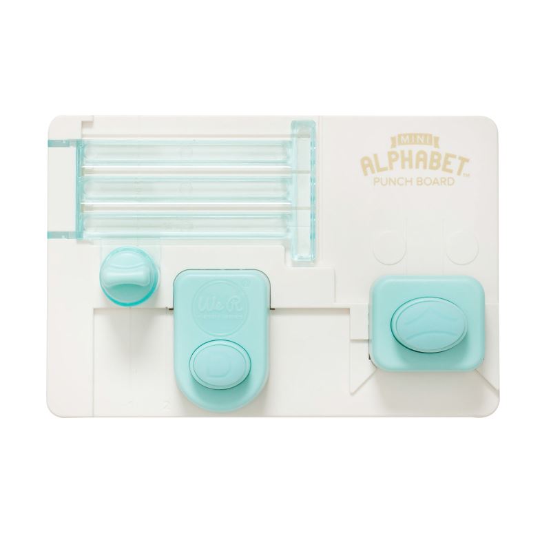 Mini Alphabet Punch Board