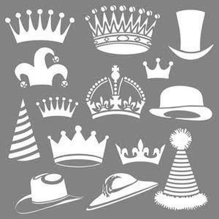 DecoArt Brim & Crown Stencil