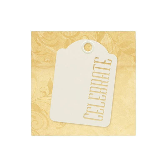 CelebrateÃ”Ã¸Î©ATC Ivory Tags