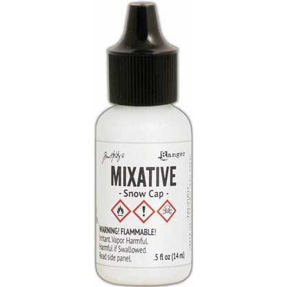 Tim Holtz - Alcohol Ink Lights Mixative Snow Cap