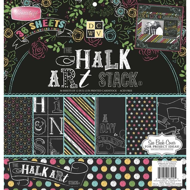 Chalk Art Stack 12X12.5