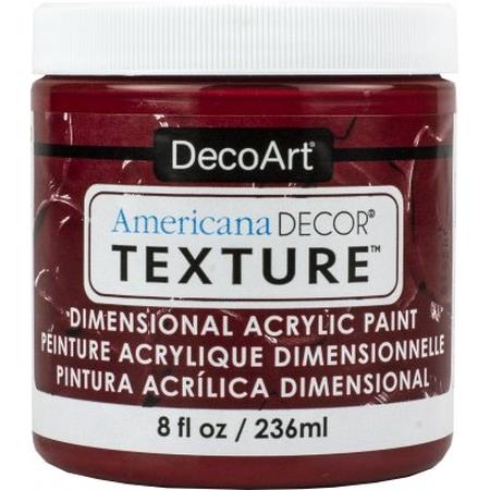 DecoArt Brick Red Texture 8oz