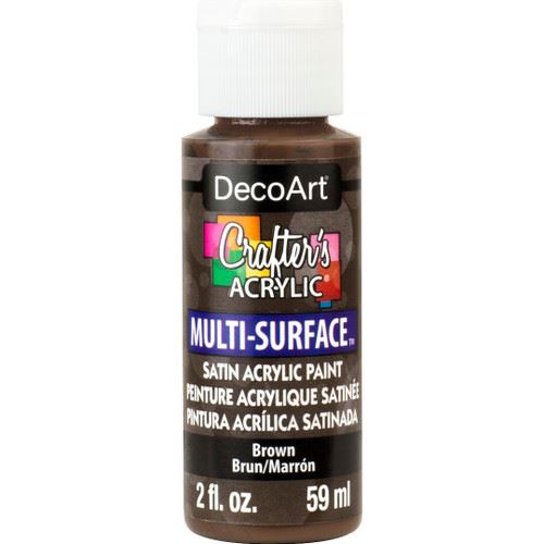 DecoArt Brown Crafters Multi-Surface 2oz
