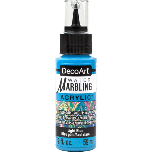 DecoArt Light Blue 2oz Water Marbling Paint